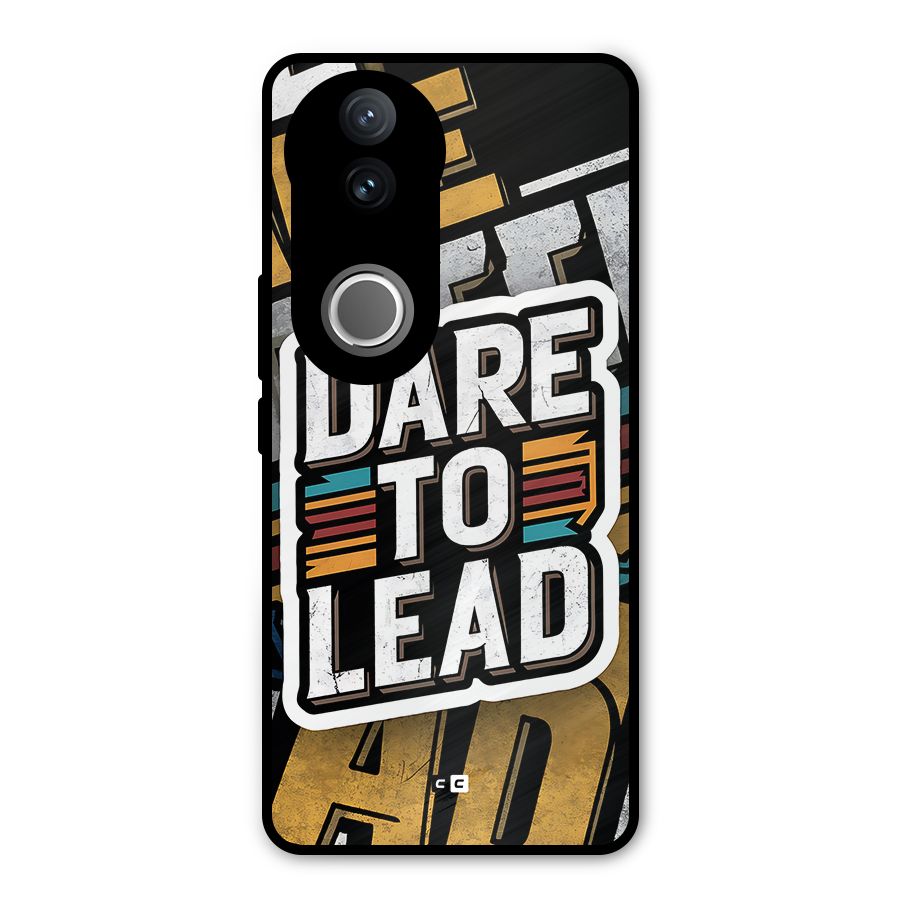 Dare To Lead Metal Back Case for Vivo V50e