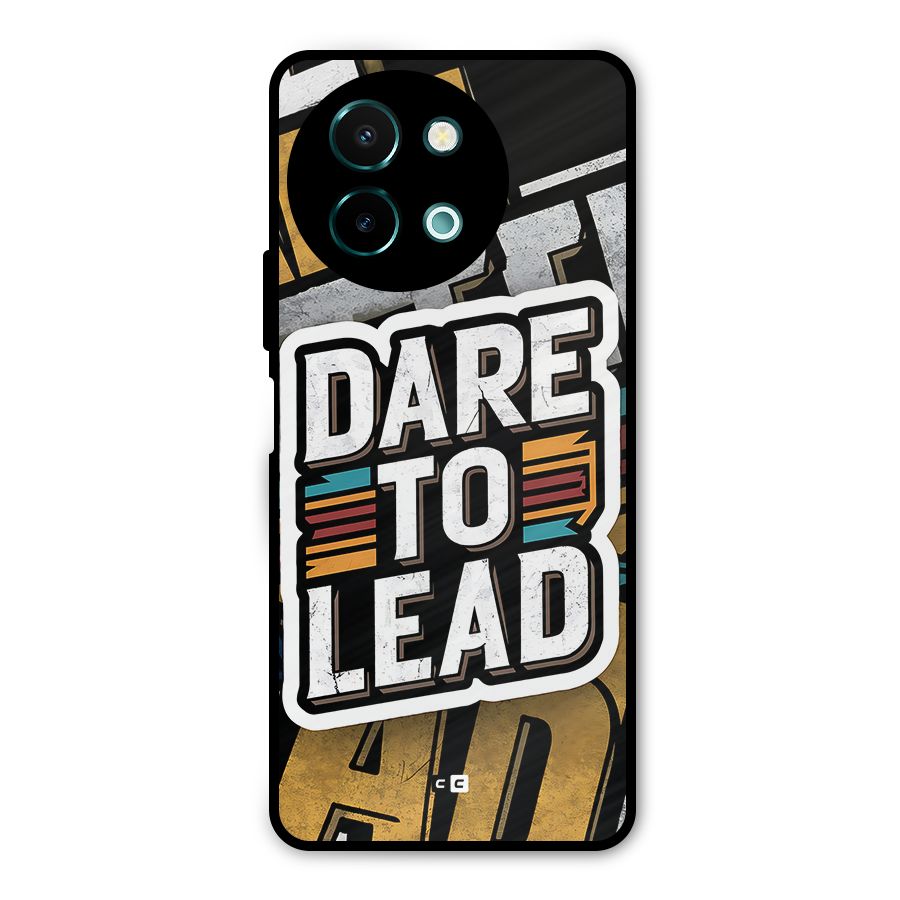 Dare To Lead Metal Back Case for Vivo Y58