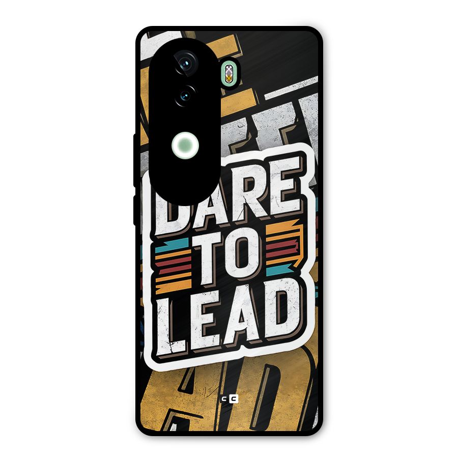 Dare To Lead Metal Back Case for iQOO Z9s