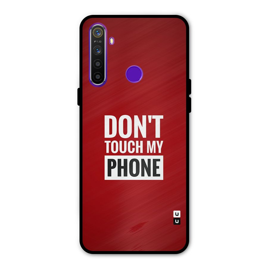 Dare To Touch Glass Back Case for Realme 5s