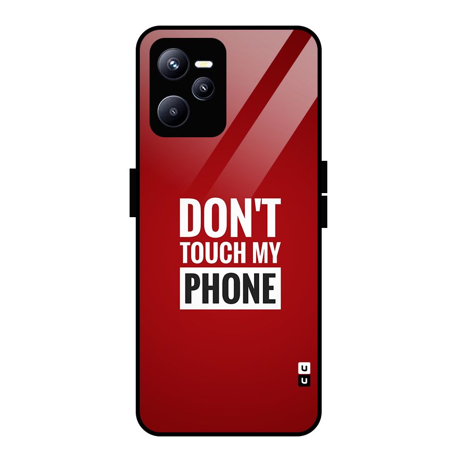 Dare To Touch Glass Back Case for Realme C35