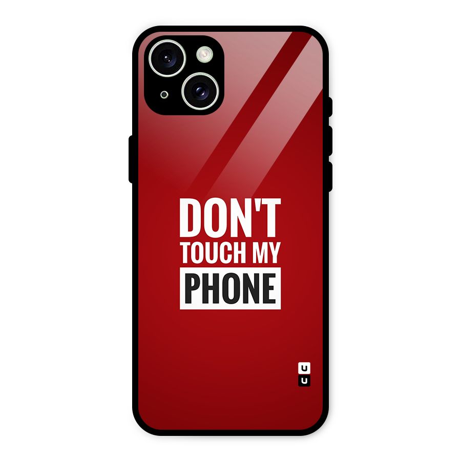 Dare To Touch Glass Back Case for iPhone 15 Plus