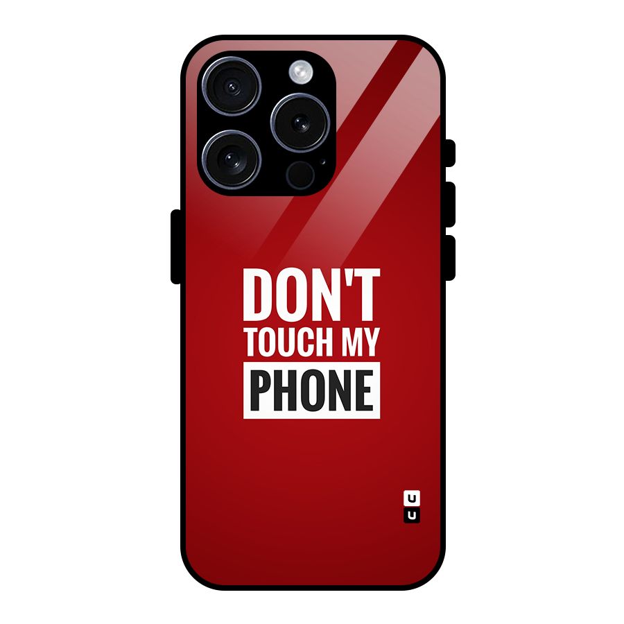 Dare To Touch Glass Back Case for iPhone 15 Pro