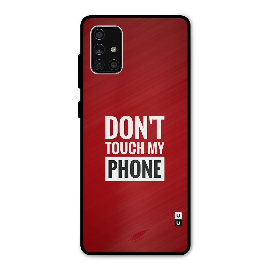 Dare To Touch Metal Back Case for Galaxy A71