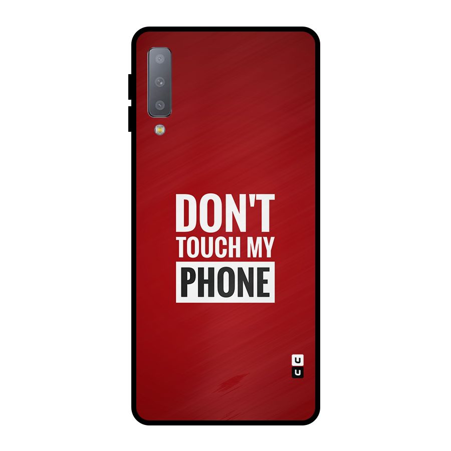 Dare To Touch Metal Back Case for Galaxy A7 (2018)