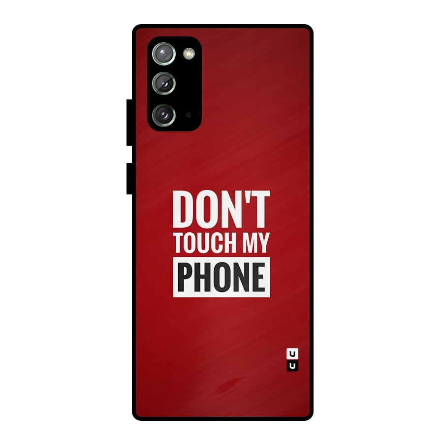 Dare To Touch Metal Back Case for Galaxy Note 20