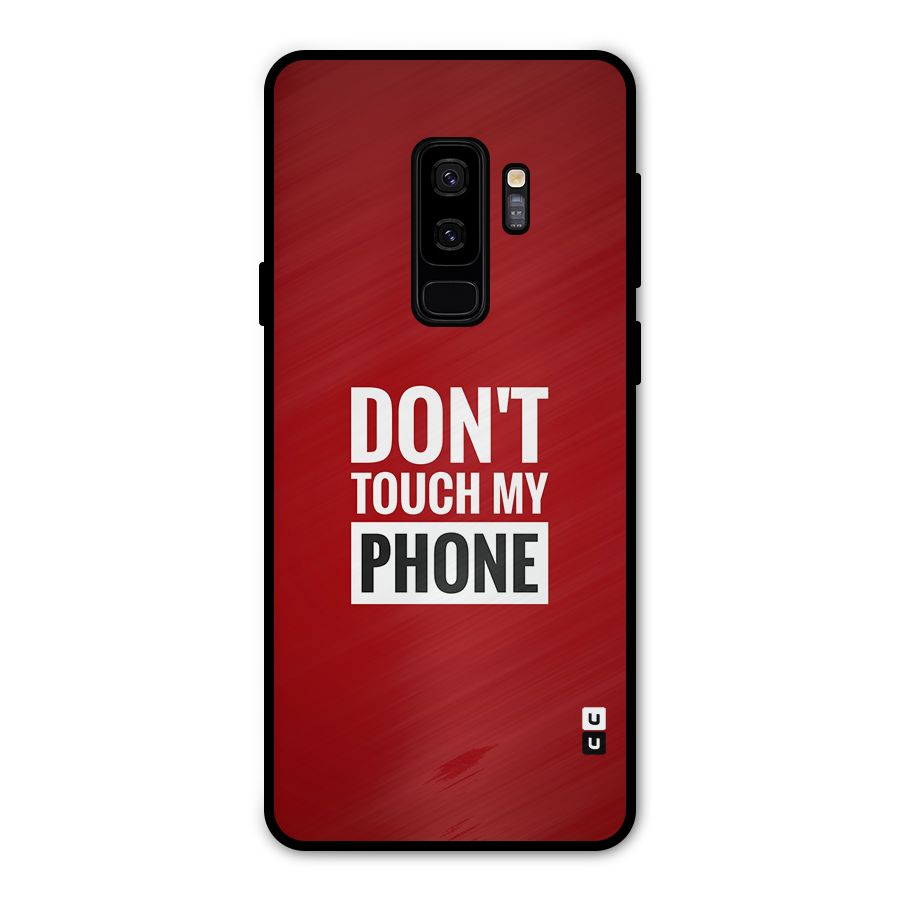 Dare To Touch Metal Back Case for Galaxy S9 Plus