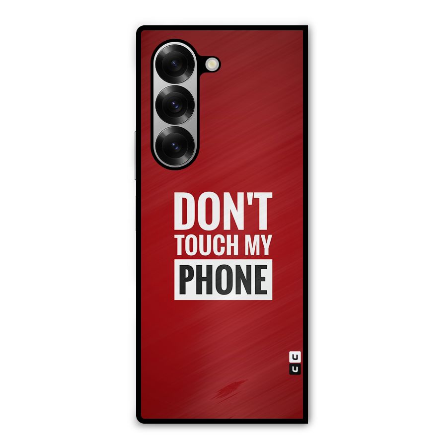 Dare To Touch Metal Back Case for Galaxy Z Fold6