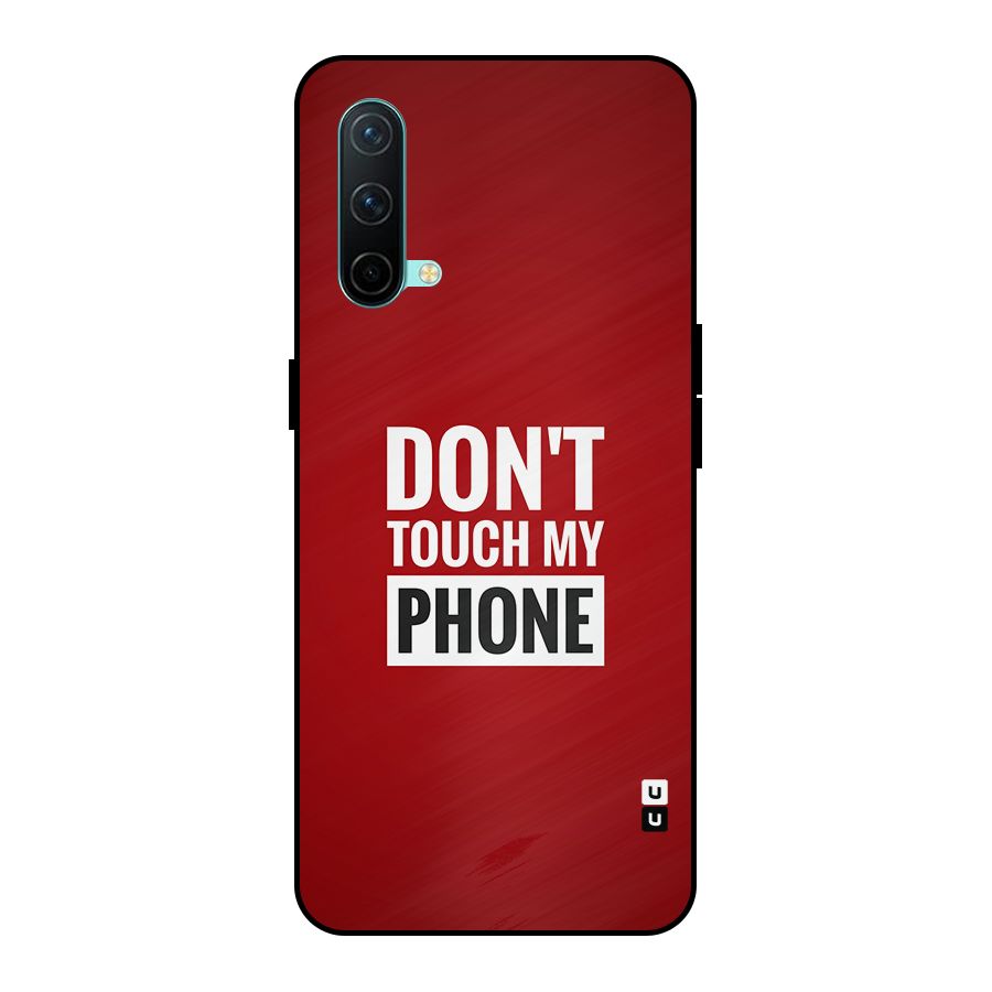 Dare To Touch Metal Back Case for OnePlus Nord CE 5G