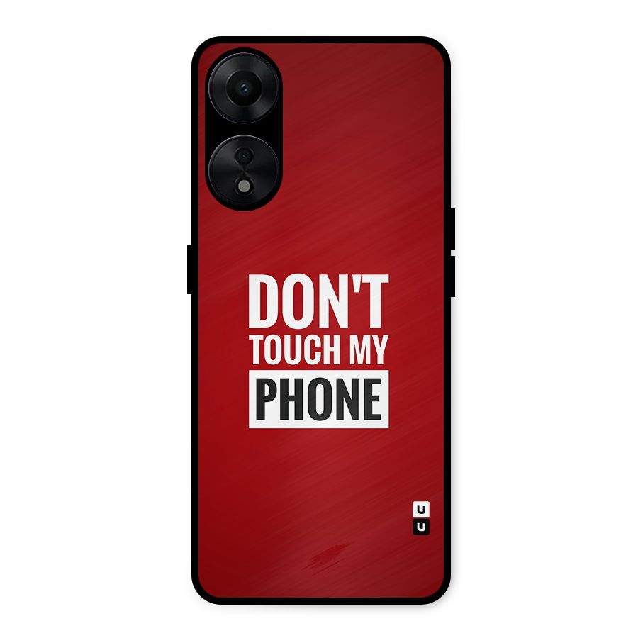 Dare To Touch Metal Back Case for Oppo A78 5G