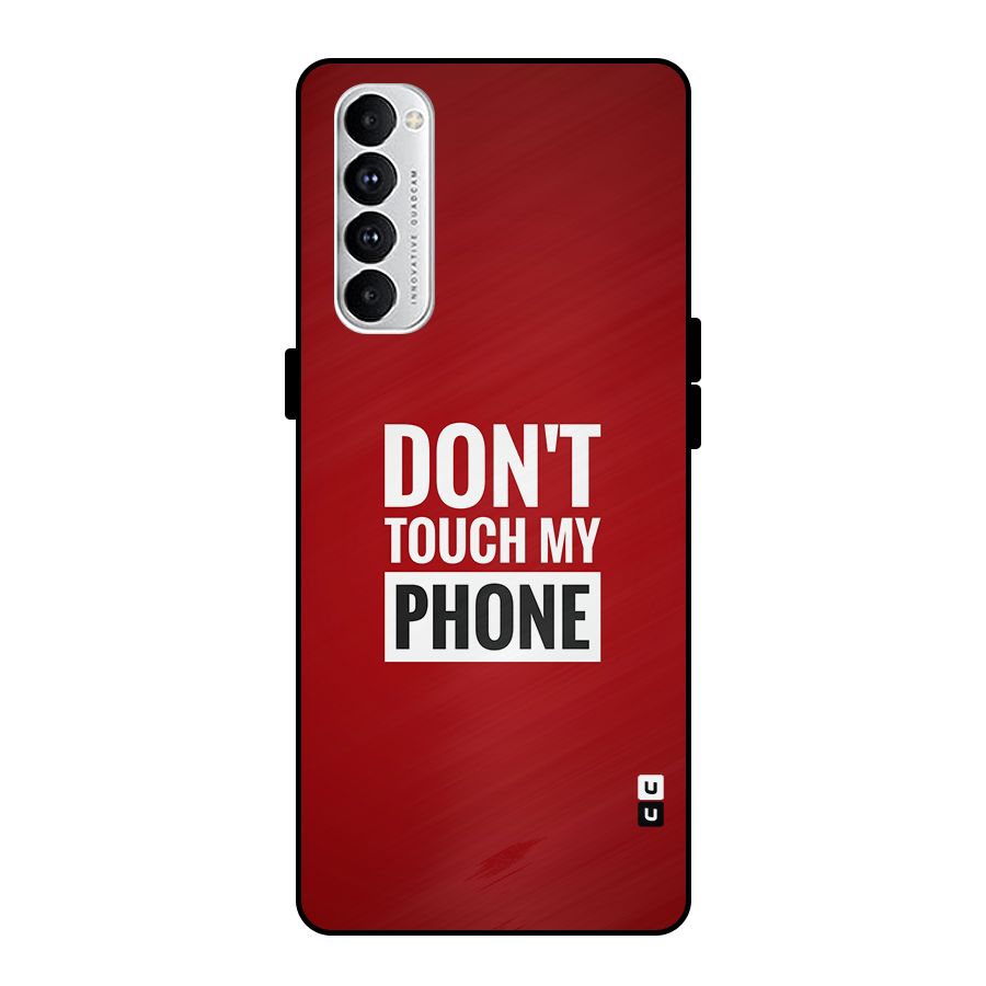 Dare To Touch Metal Back Case for Oppo Reno4 Pro