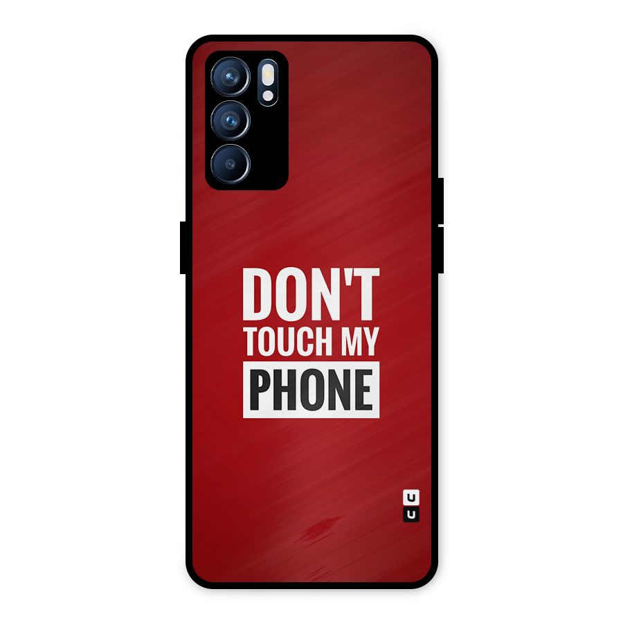 Dare To Touch Metal Back Case for Oppo Reno6 5G