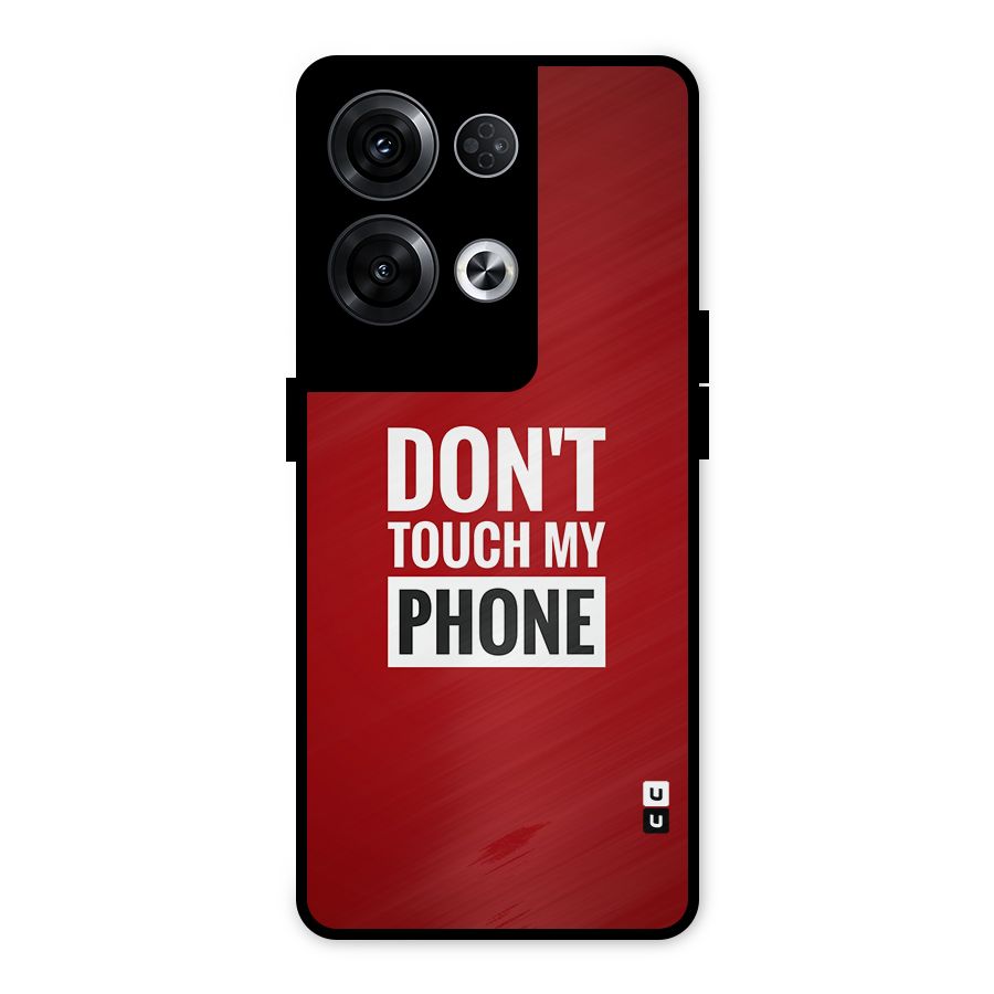 Dare To Touch Metal Back Case for Oppo Reno8 Pro 5G