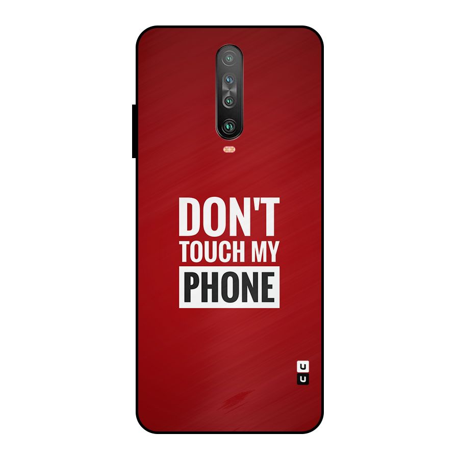 Dare To Touch Metal Back Case for Poco X2