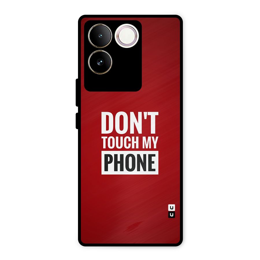 Dare To Touch Metal Back Case for Vivo T2 Pro