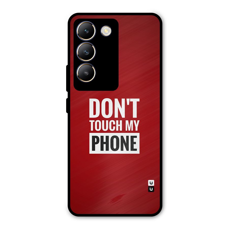 Dare To Touch Metal Back Case for Vivo T3 5G