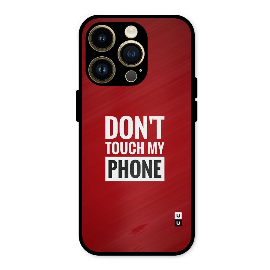 Dare To Touch Metal Back Case for iPhone 14 Pro