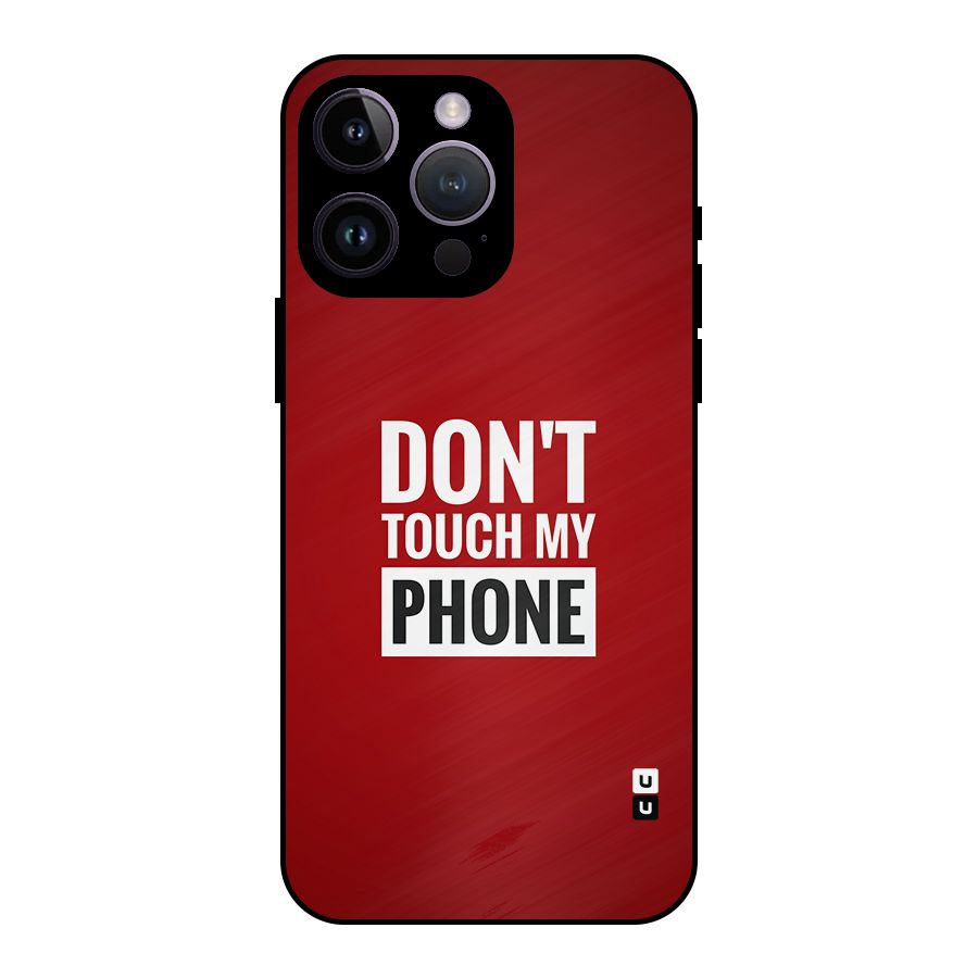 Dare To Touch Metal Back Case for iPhone 14 Pro Max