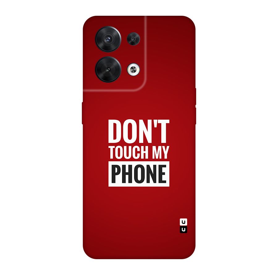 Dare To Touch Original Polycarbonate Back Case for Oppo Reno8 5G