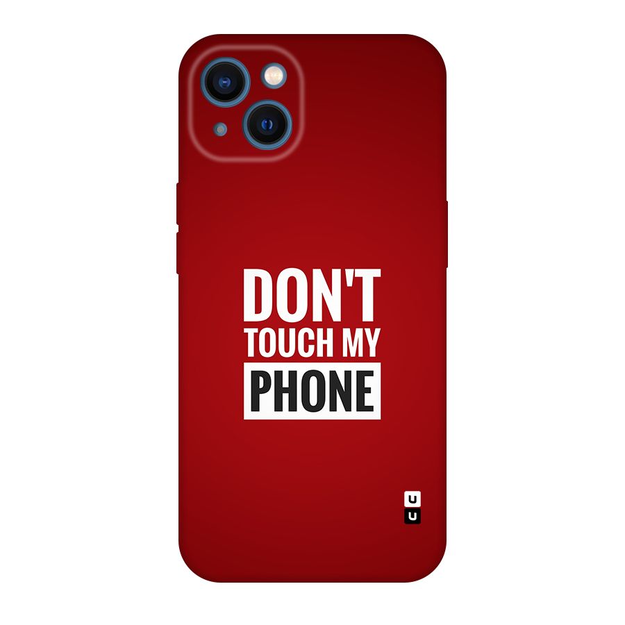 Dare To Touch Original Polycarbonate Back Case for iPhone 13