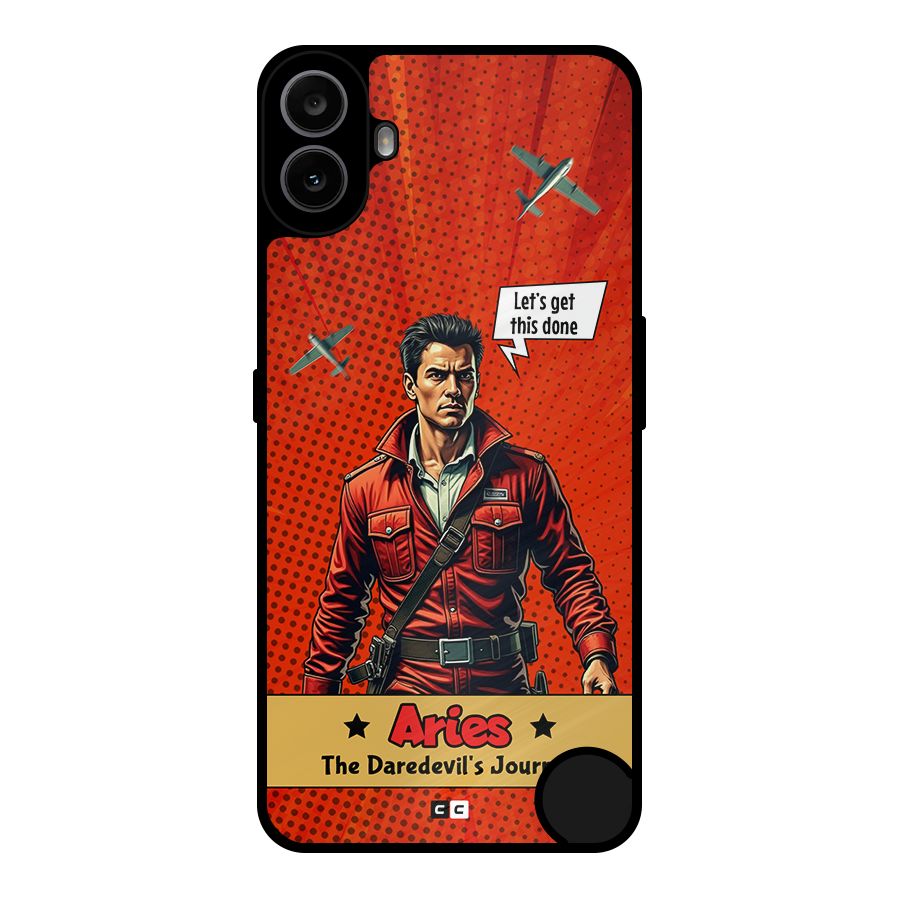 Daredevil Aries Metal Back Case for Nothing CMF Phone 1