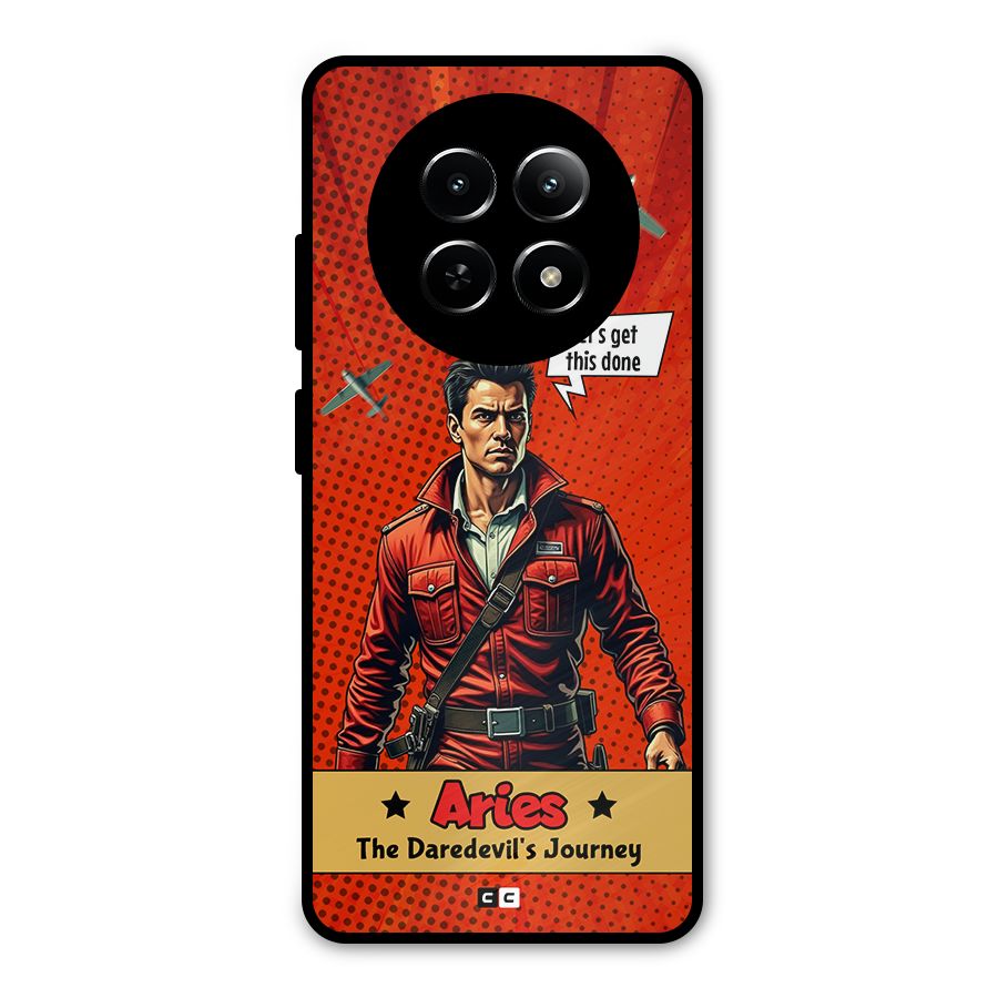 Daredevil Aries Metal Back Case for Realme 13