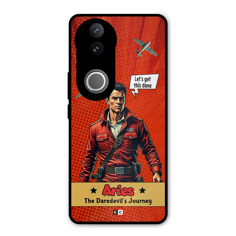 Daredevil Aries Metal Back Case for Vivo V50