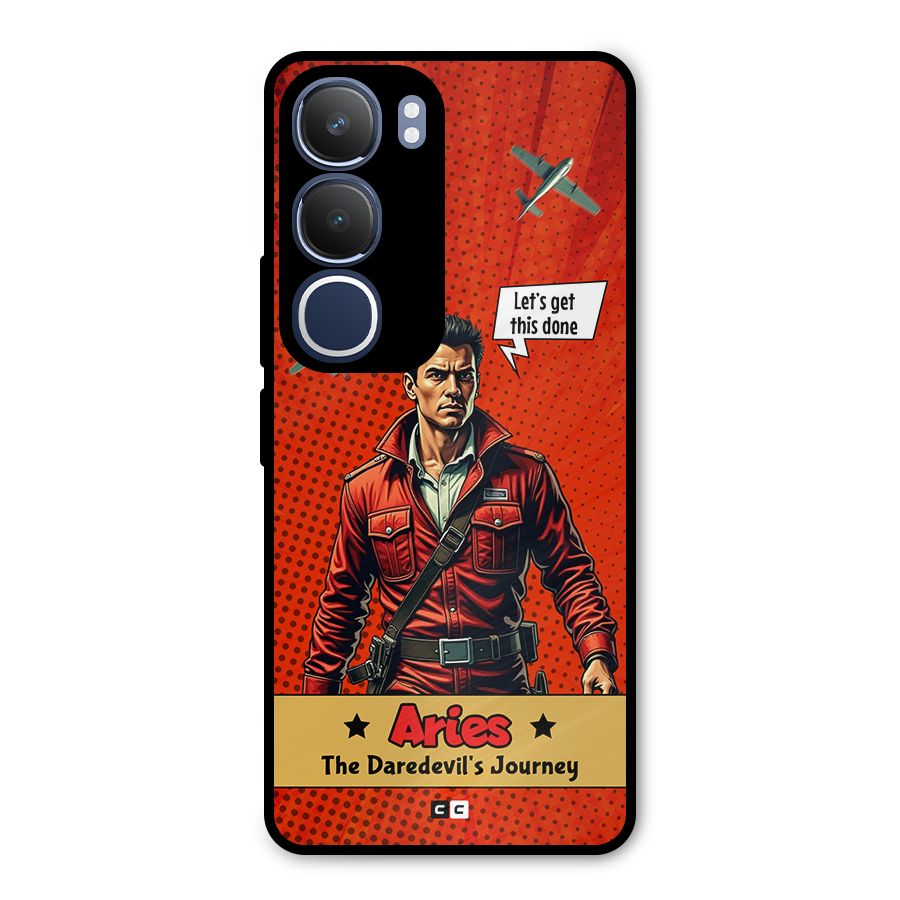 Daredevil Aries Metal Back Case for Vivo Y29