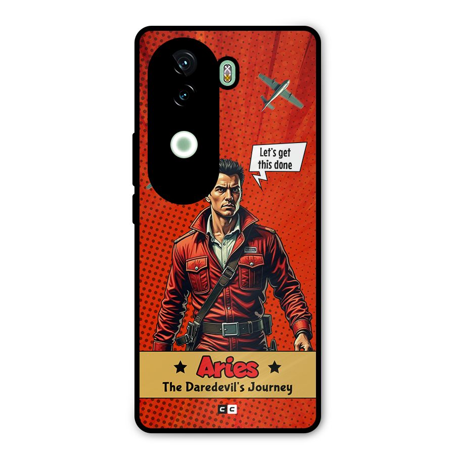 Daredevil Aries Metal Back Case for iQOO Z9s