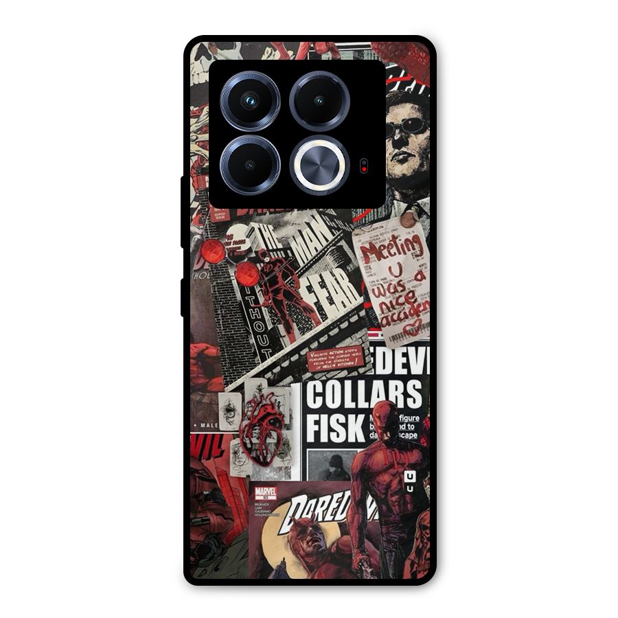 Daredevil Story Metal Back Case for Infinix Note 40 5G