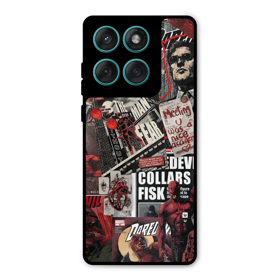 Daredevil Story Metal Back Case for Motorola Edge 60 Fusion