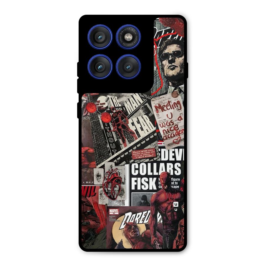 Daredevil Story Metal Back Case for Motorola Edge 60 Pro