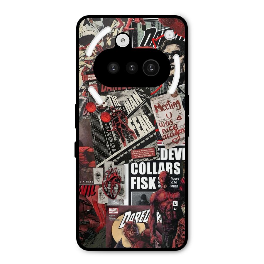 Daredevil Story Metal Back Case for Nothing Phone 3a