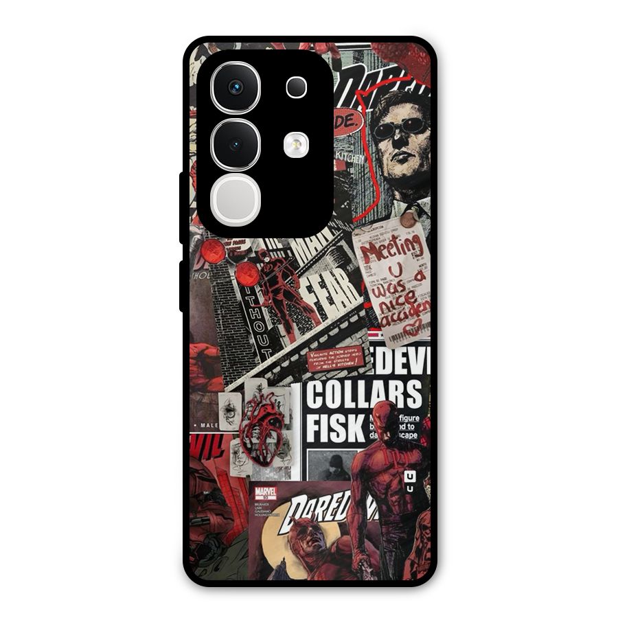 Daredevil Story Metal Back Case for Vivo T4x