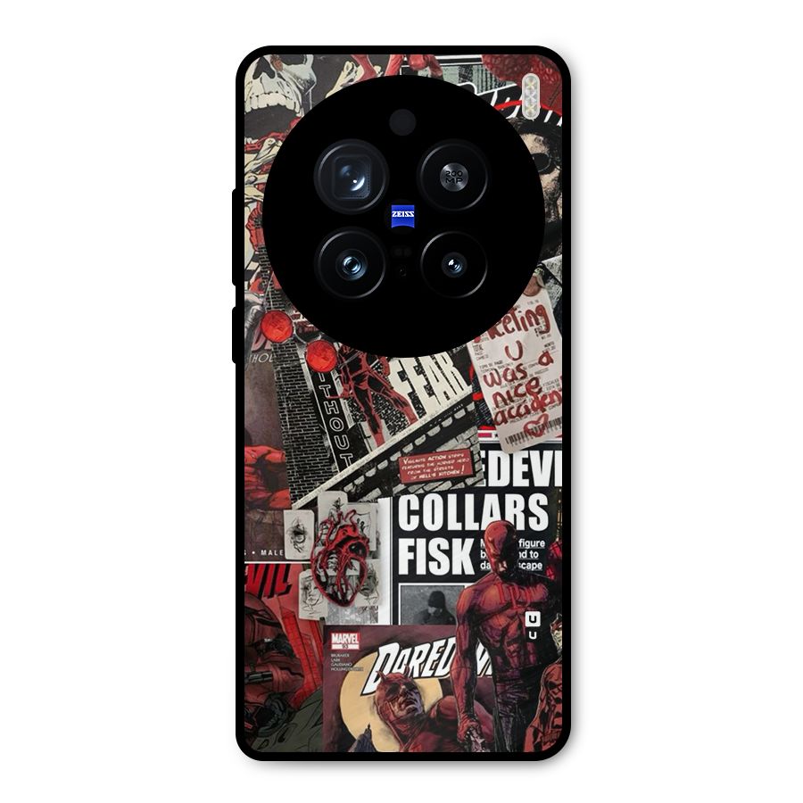 Daredevil Story Metal Back Case for Vivo X200 Pro