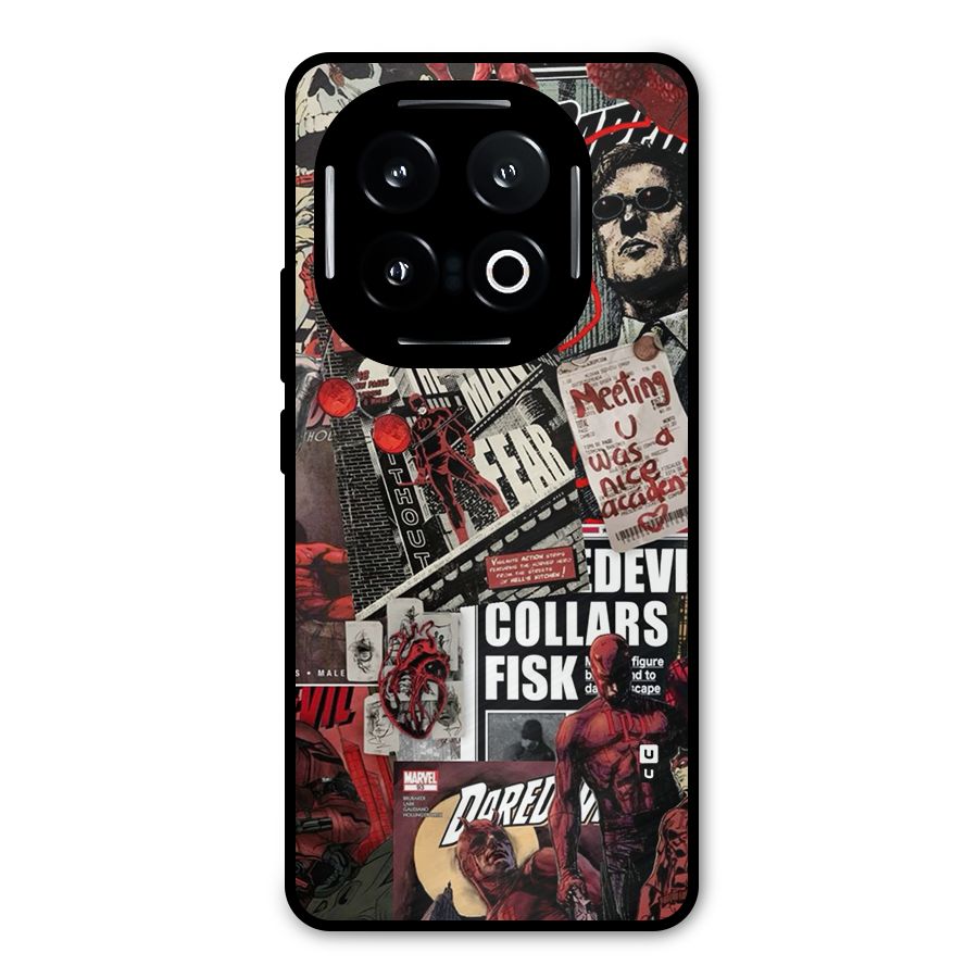 Daredevil Story Metal Back Case for iQOO 13
