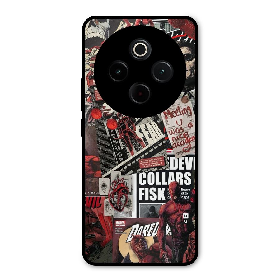 Daredevil Story Metal Back Case for iQOO Z10