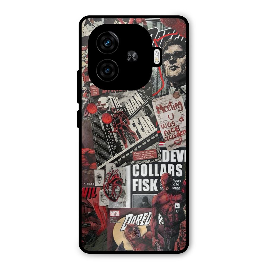 Daredevil Story Metal Back Case for iQOO Z9 Turbo