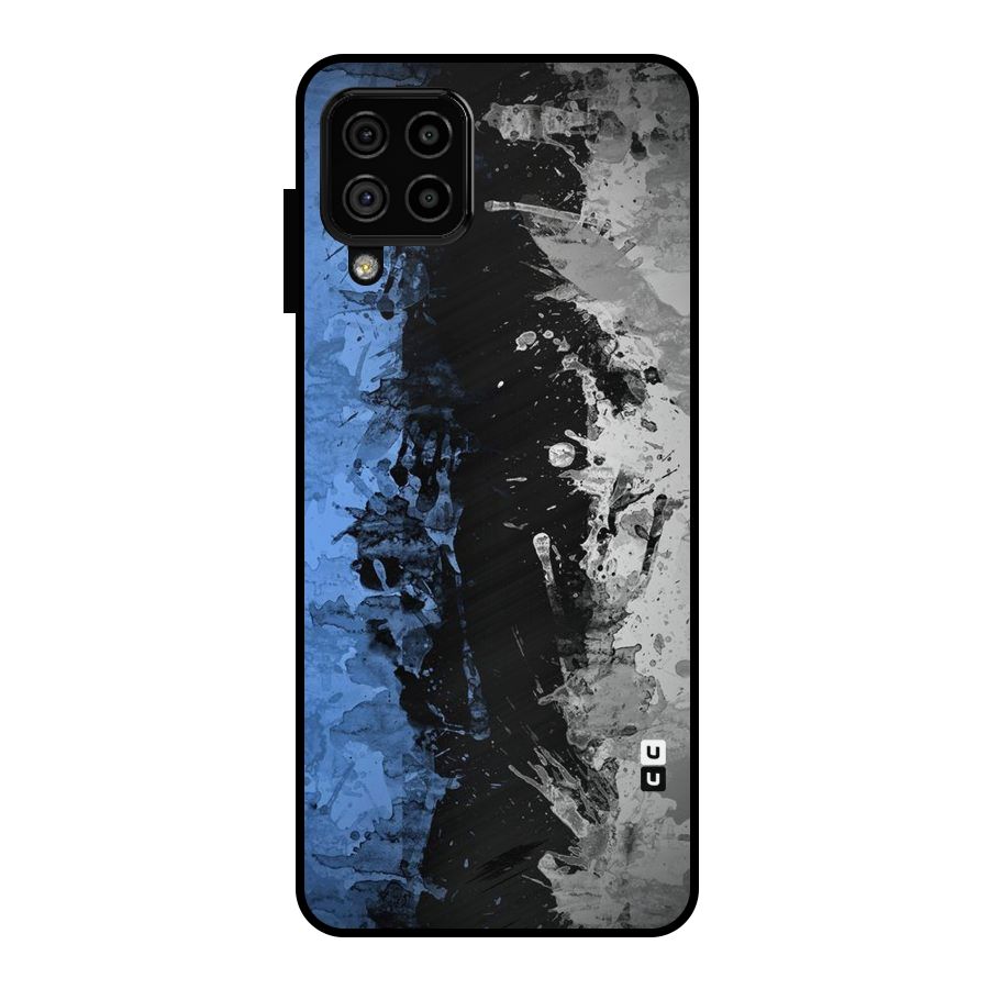 Dark Art Metal Back Case for Galaxy A22 4G