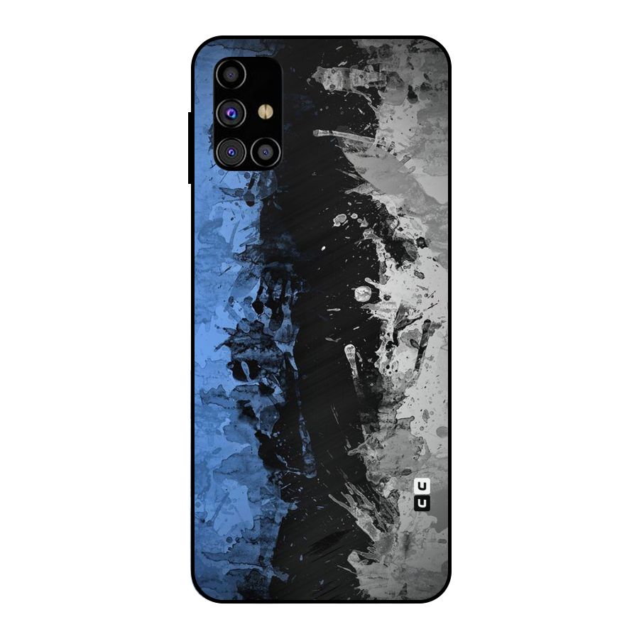 Dark Art Metal Back Case for Galaxy M31s