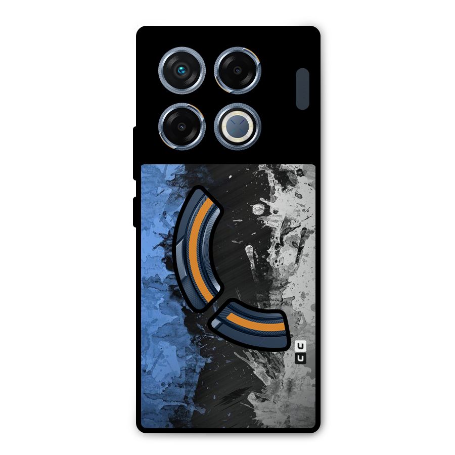 Dark Art Metal Back Case for Infinix GT 20 Pro