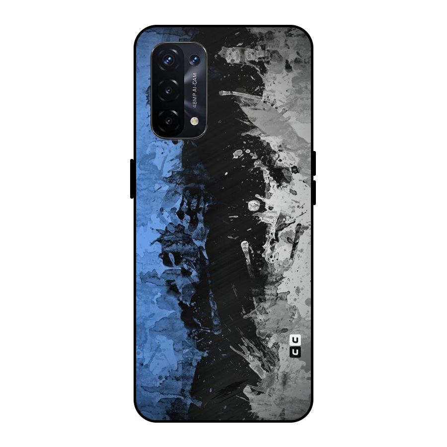 Dark Art Metal Back Case for Oppo A74 5G