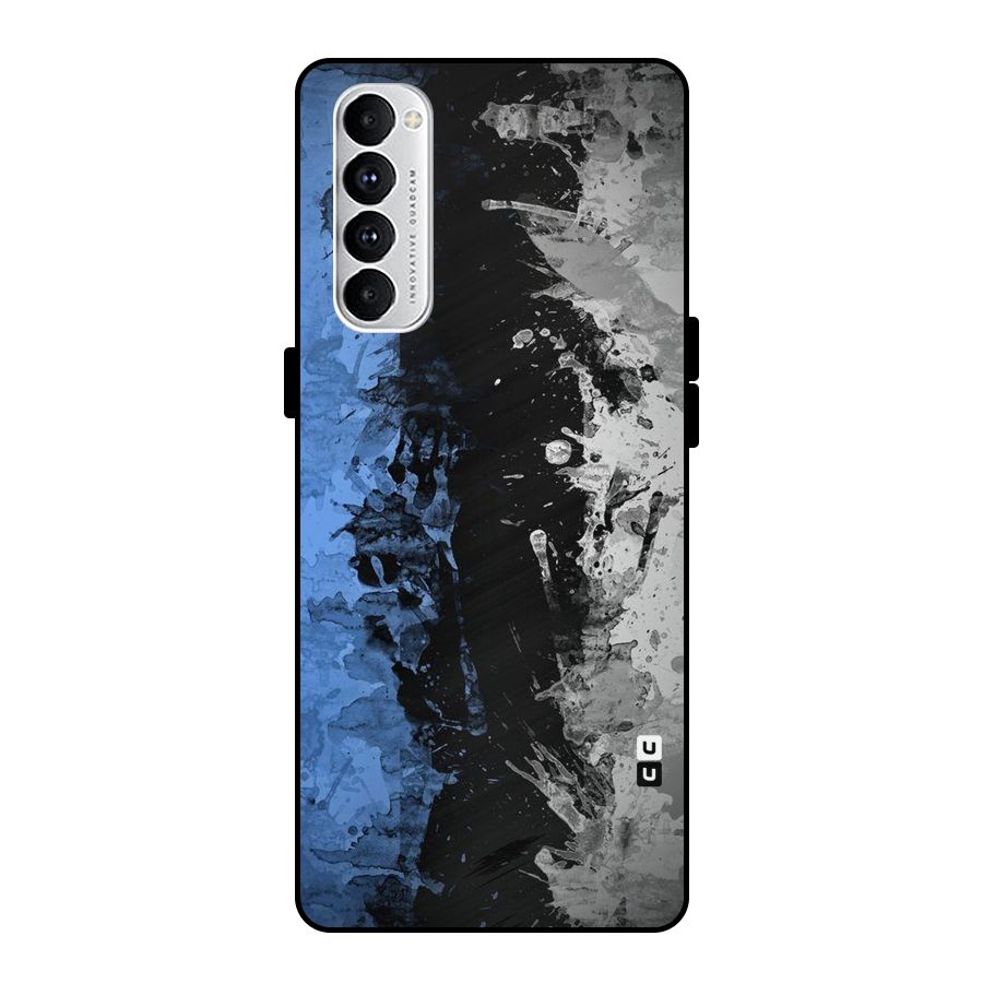 Dark Art Metal Back Case for Oppo Reno4 Pro