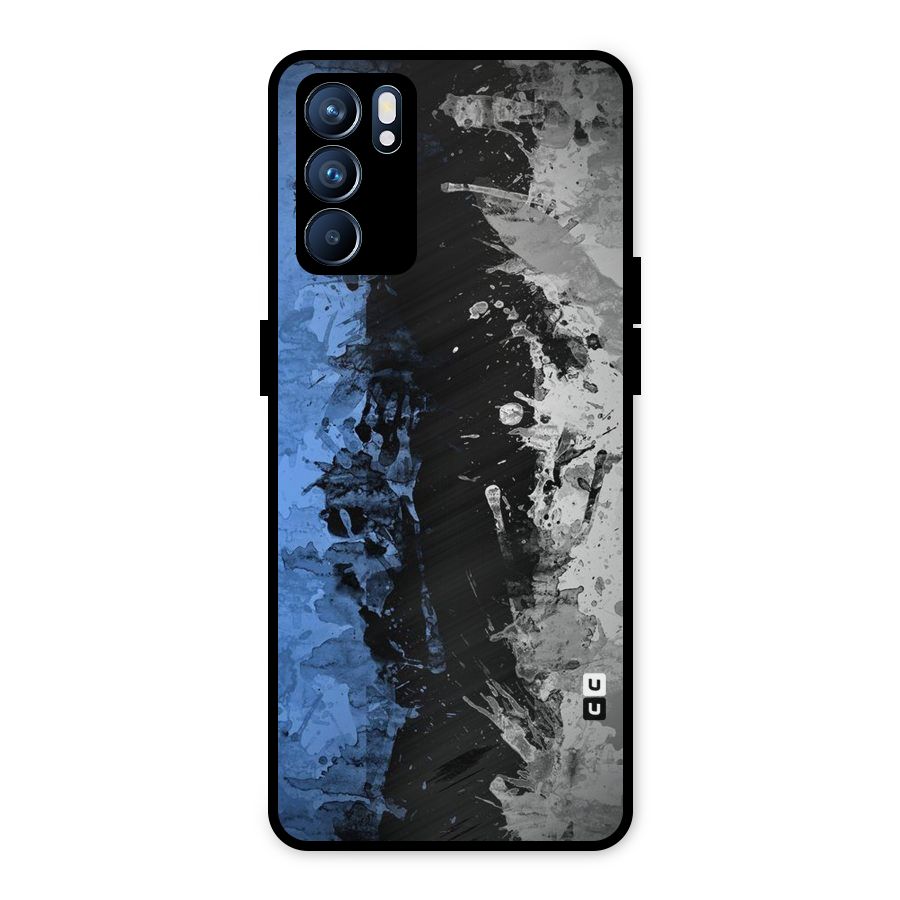 Dark Art Metal Back Case for Oppo Reno6 5G