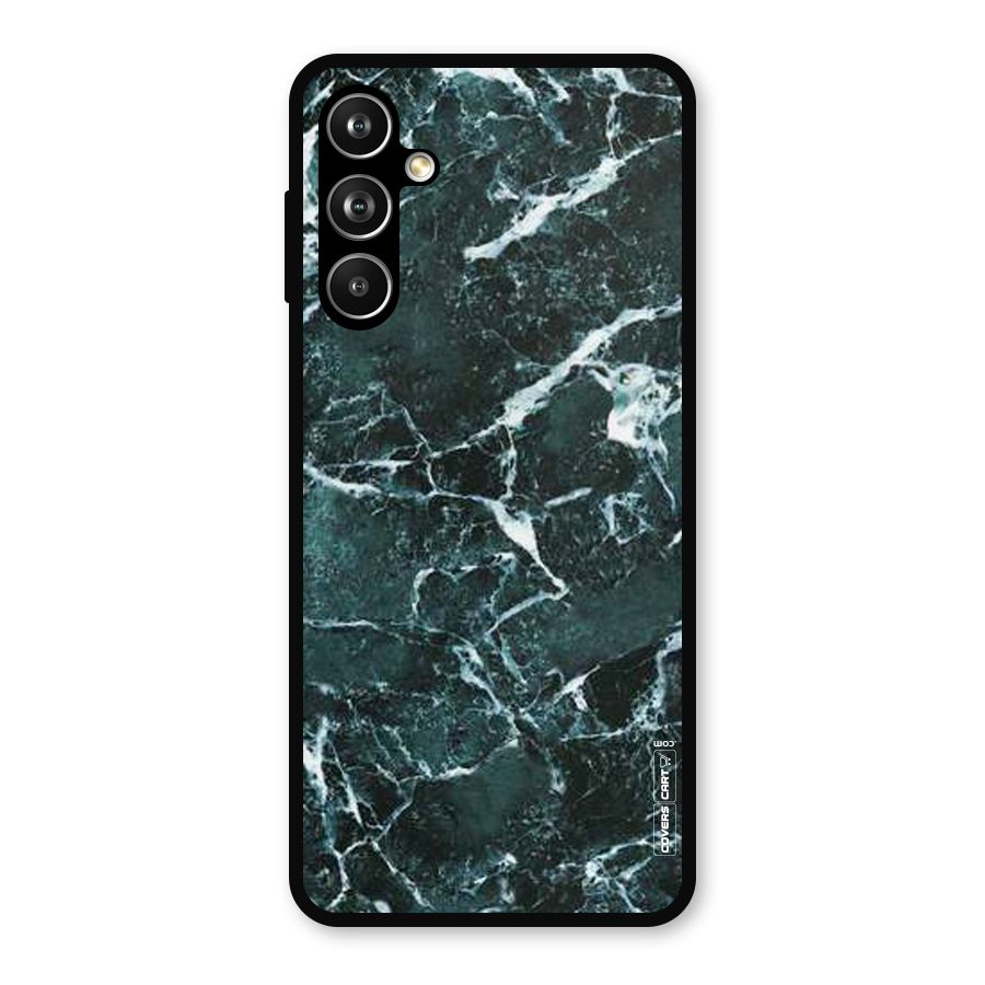 Dark Green Marble Metal Back Case for Galaxy F54
