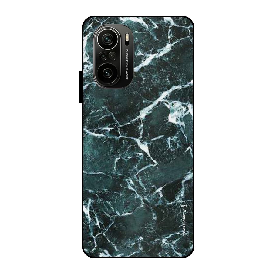 Dark Green Marble Metal Back Case for Mi 11x