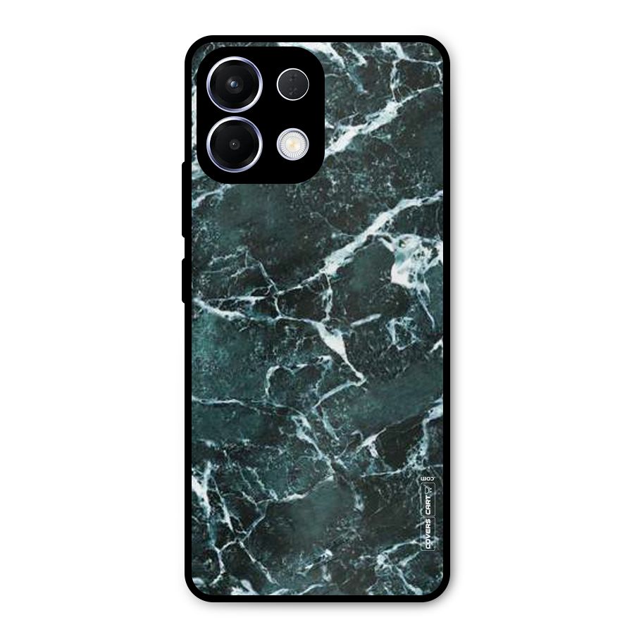 Dark Green Marble Metal Back Case for Oppo K13
