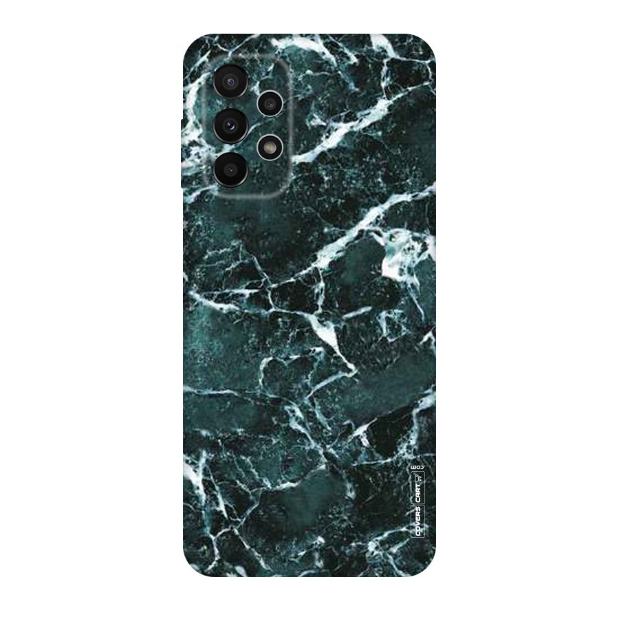 Dark Green Marble Original Polycarbonate Back Case for Galaxy A23