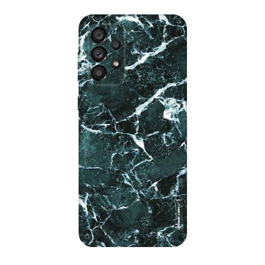 Dark Green Marble Original Polycarbonate Back Case for Galaxy A73 5G
