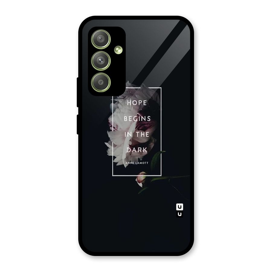 Dark Hope Glass Back Case for Galaxy A54
